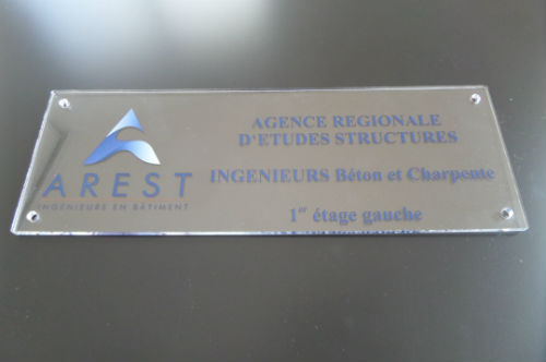 Plaque agence